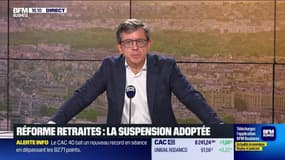 Pascal Roché (Ramsay Santé) : Réforme des retraites, la suspension adoptée - 12/11