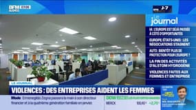 Violences faites aux femmes: les entreprises s'emparent progressivement du sujet