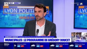 Municipales à Lyon: "Sur Lyon, on a besoin d'investir dans du logement social", souligne Grégory Doucet, candidat EELV à la mairie de Lyon