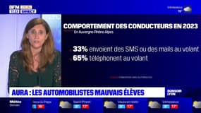 AURA : les automobilistes mauvais élèves