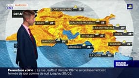 Bouches-du-Rhône: quelques passages nuageux ce vendredi, jusqu'à 30°C à La Ciotat