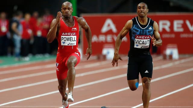 Jimmy Vicaut dans le sillage d'Asafa Powell
