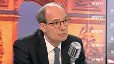 Eric Woerth sur le plateau de BFMTV mercredi 17 décembre