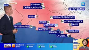 Météo Bouches-du-Rhône: un temps lumineux et sec ce lundi, jusqu'à 25°C à Arles