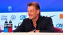 Hervé Renard en conférence de presse, à Paris le 31 mars 2023