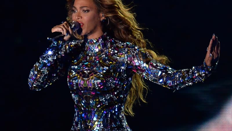 Beyoncé, le 24 août 2014, aux MTV Video Music Awards à Inglewood.