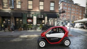 Nissan a adapté le Renault Twizy pour en faire un véhicule d'auto-partage sous son propre badge.