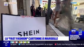Marseille: le succès de la boutique éphémère de l'enseigne de fast-fashion "Shein"