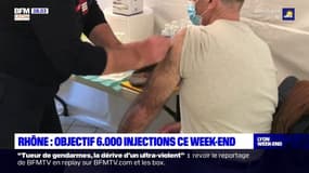 Vaccination: le Rhône espère réaliser 6000 injections ce week-end