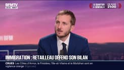 "Derrière il y a des humains", déclare François Piquemal, député LFI, à propos de l'immigration en France