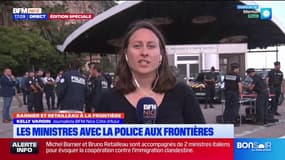Immigration: Michel Barnier au soutien de Bruno Retailleau à la frontière franco-italienne