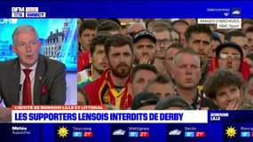 Lille-Lens: le sénateur Michel Dagbert comprend le besoin de se rendre au stade des supporters