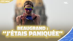 JO 2024 / Triathlon : "J'étais paniquée", Beaugrand raconte son or historique