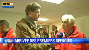 Migrants: "Nous allons les mettre à l'abri", promet le président de la Croix-Rouge