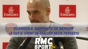 Guardiola "admiratif de Wenger" (à qui il vient de coller deux fessées)