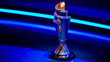 Le trophée de l'édition 2024-2025 de la Ligue des nations