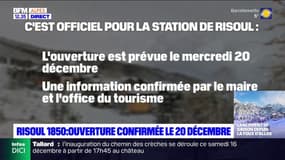 Hautes-Alpes: la station de Risoul ouvrira officiellement le mercredi 20 décembre