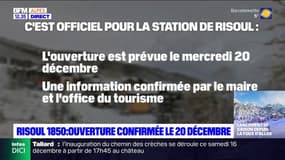 Hautes-Alpes: la station de Risoul ouvrira officiellement le mercredi 20 décembre