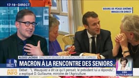 Emmanuel Macron à la rencontre des seniors (1/2)