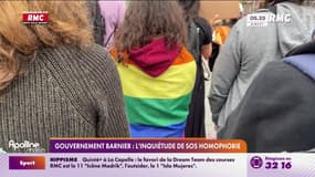 Gouvernement Barnier : l'inquiétude de SOS homophobie 