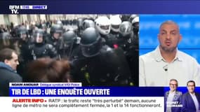 Tir de LBD: Noam Anouar (VIGI Police) estime qu'une "enquête de l'IGPN est insuffisante"