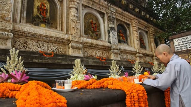 La ville de Bodhgaya attire chaque année des dizaines de milliers de pélerins