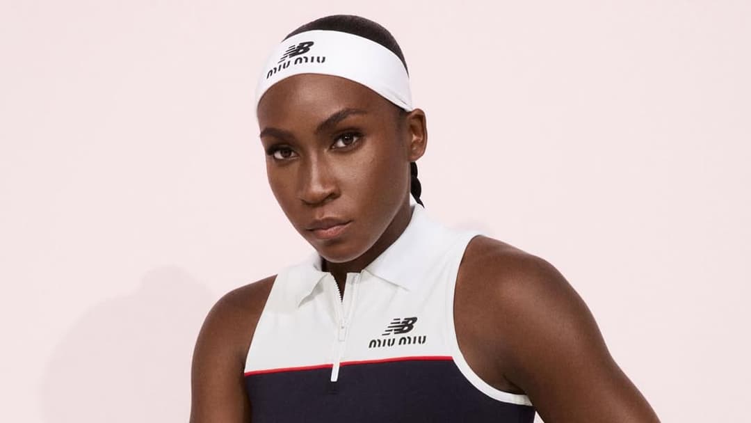 Coco Gauff pour Miu Miu x New Balance 