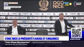 OGCN: 1ère conférence de presse de Franck Haise et Florian Maurice