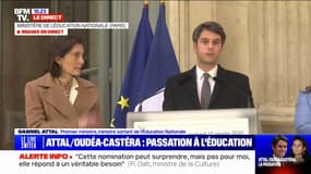 Gabriel Attal: "L'école est le trésor inestimable de notre République"