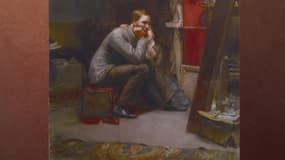 "Rejet" le tableau atypique de Tom Roberts pris au départ pour un faux.