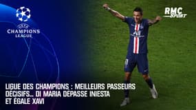 Ligue des champions : Meilleurs passeurs décisifs… Di Maria dépasse Iniesta et égale Xavi