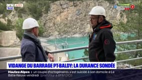 Hautes-Alpes: des pêches de sondage pour évaluer les dégâts après la vidange du barrage