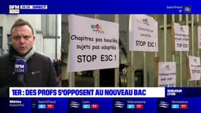 Lyon: mobilisation des professeurs contre les nouvelles épreuves du bac