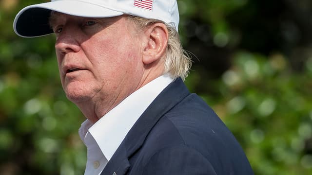 Donald Trump à Washington, le 27 août.