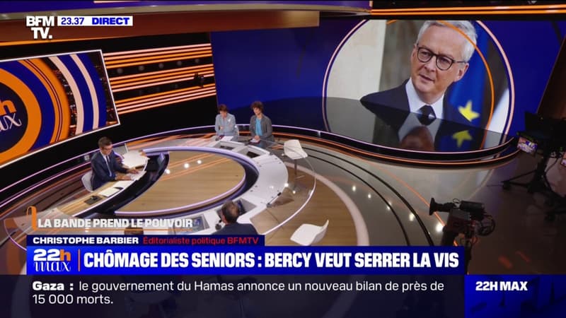 LA BANDE PREND LE POUVOIR - Chômage des seniors: Bercy veut serrer la vis