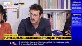 Flottille pour Gaza: "Nous sommes 24h plus tard et il n'y a eu aucune réaction juridique des autorités françaises", pointe un avocat des ressortissants français