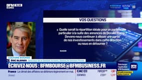 Culture Bourse : « Quelle serait la répartition idéale pour un portefeuille particulier à la suite des annonces de Donald Trump ? », par Julie Cohen-Heurton - 22/05
