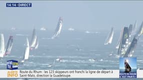 Route du Rhum: "On voit une remontée assez incroyable" raconte Fabien Crombé, envoyé spécial de BFMTV