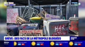 Grève : des facs bloquées dans la métropole de Lyon