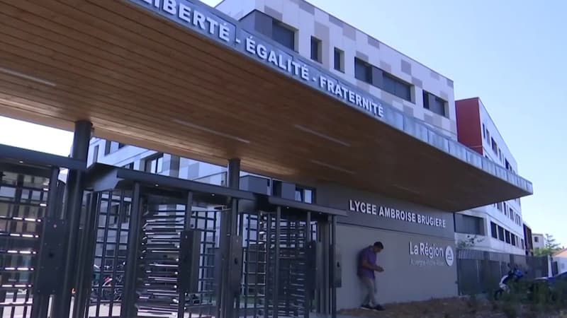 Le lycée Ambroise Brugière, où le proviseur a été menacé de mort après avoir refusé une élève vêtue d'une abaya, le 8 septembre 2023