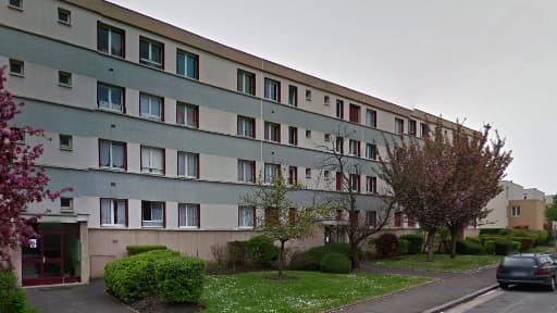 L'un des immeubles de la cité d'Orgemont, à Épinay-sur-Seine.