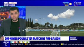 L'OM affrontera Nîmes pour son premier match de pré-saison