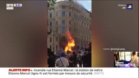 Paris: un incendie dû au gaz dans le 1er arrondissement
