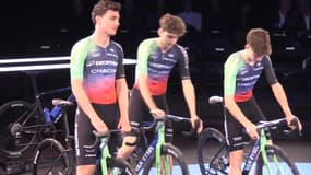 Le maillot de l'équipe Decathlon-CMA CGM pour 2026