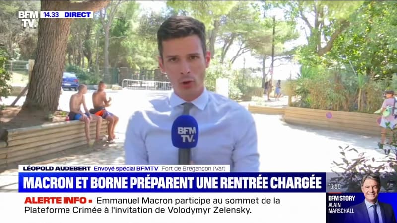 La rentrée s'annonce chargée pour Emmanuel Macron, qui dînera ce soir avec Élisabeth Borne, à la veille du Conseil des ministres