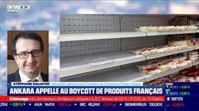 Stéphane Salvetat (Chambre de Commerce Franco Turque) : Ankara appelle au boycott de produits français - 27/10