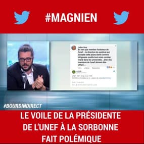 Le voile de la présidente de l'UNEF à la Sorbonne fait polémique