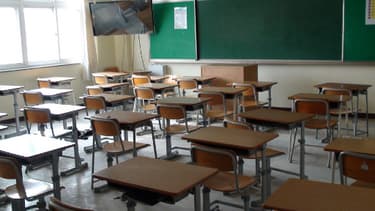 Une salle de classe.