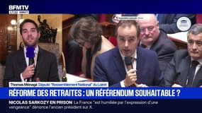 Suspension de la réforme des retraites: "Aujourd'hui, rien n'est fait", assure Thomas Ménagé, député RN