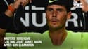 Masters 1000 Rome : "J'ai mal joué" admet Nadal après son élimination